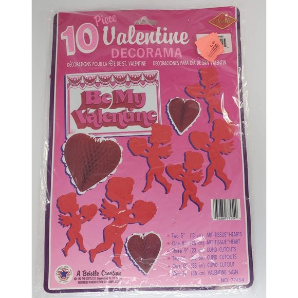 Beistle 66094 Nastro Per Feste Viola Con Fiori Di Ciliegio – 7,6 Cm X 6 M, In Plastica Resistente Per Interni/esterni